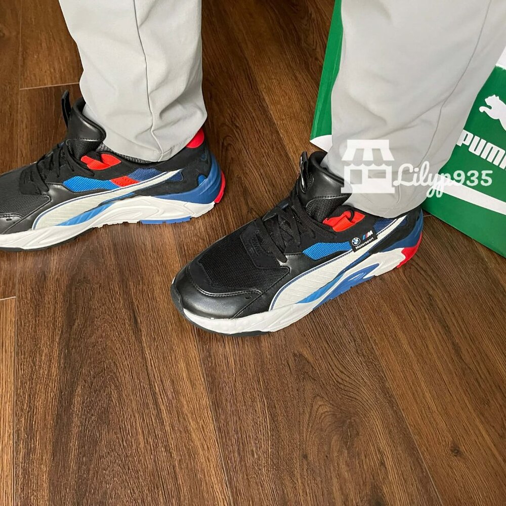 NWT PUMA x BMW Men Motorsport RS-X³ Motorsport Sneakers SIZE 8